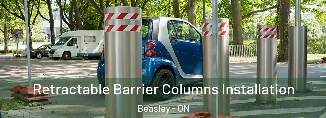  Retractable Barrier Columns Installation Beasley - ON