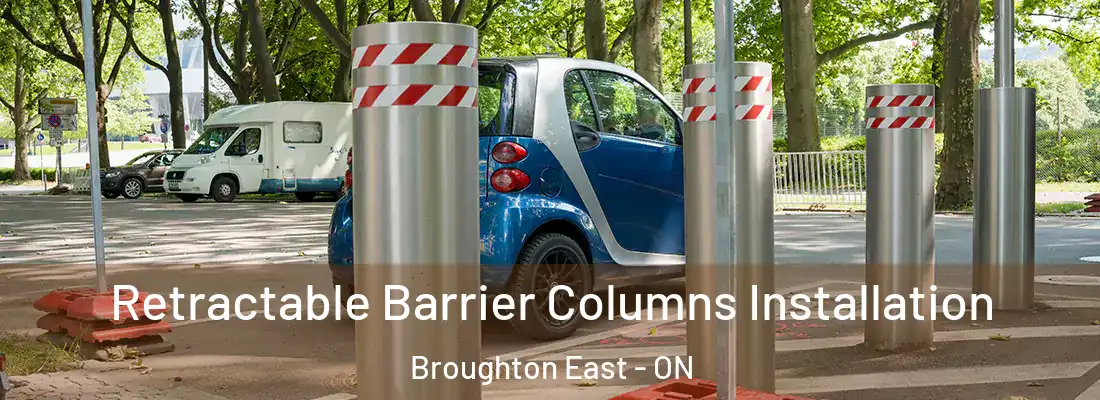  Retractable Barrier Columns Installation Broughton East - ON