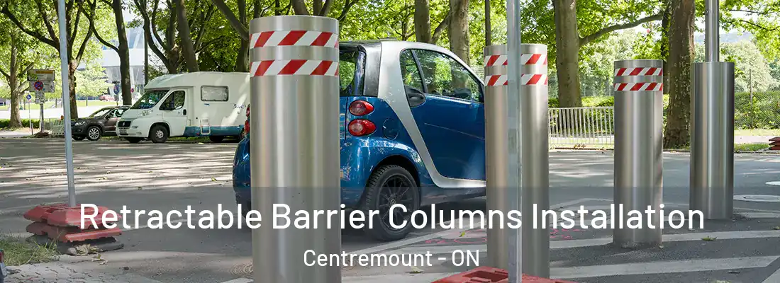  Retractable Barrier Columns Installation Centremount - ON