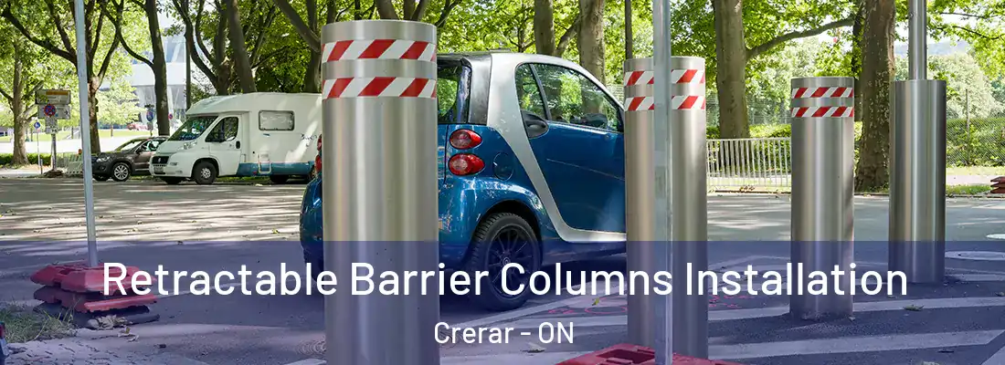  Retractable Barrier Columns Installation Crerar - ON
