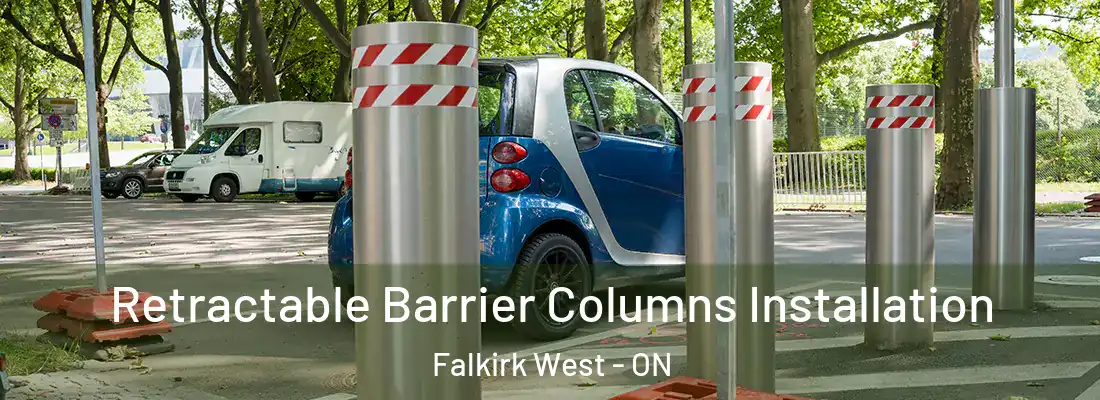  Retractable Barrier Columns Installation Falkirk West - ON