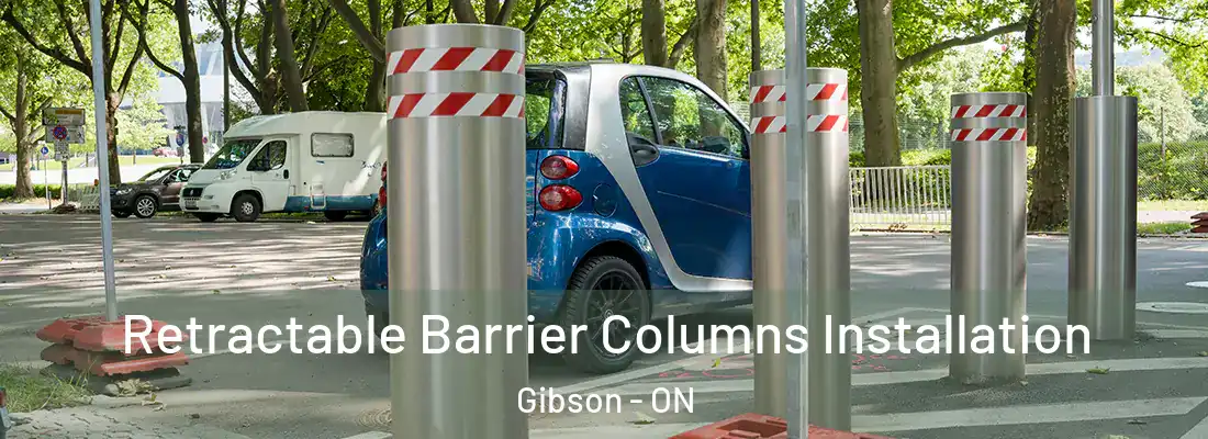  Retractable Barrier Columns Installation Gibson - ON