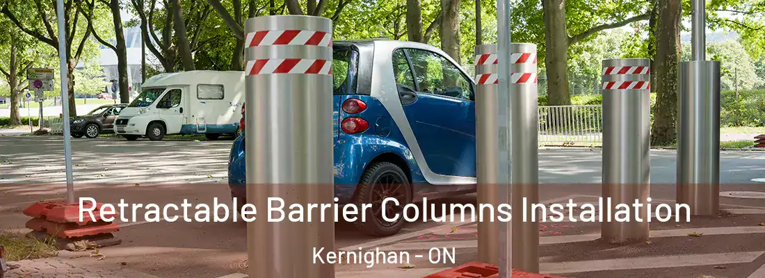  Retractable Barrier Columns Installation Kernighan - ON