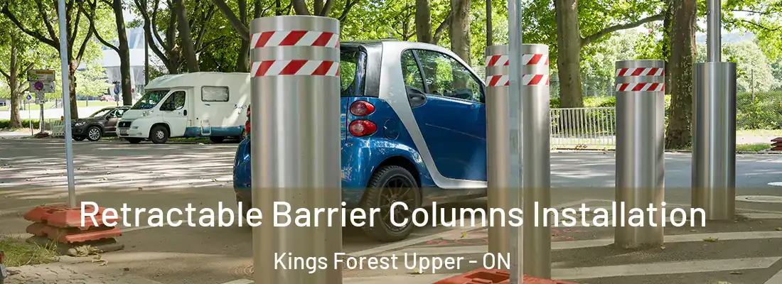  Retractable Barrier Columns Installation Kings Forest Upper - ON