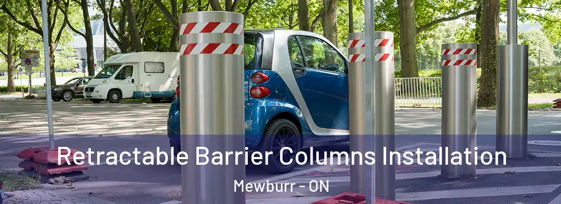  Retractable Barrier Columns Installation Mewburr - ON