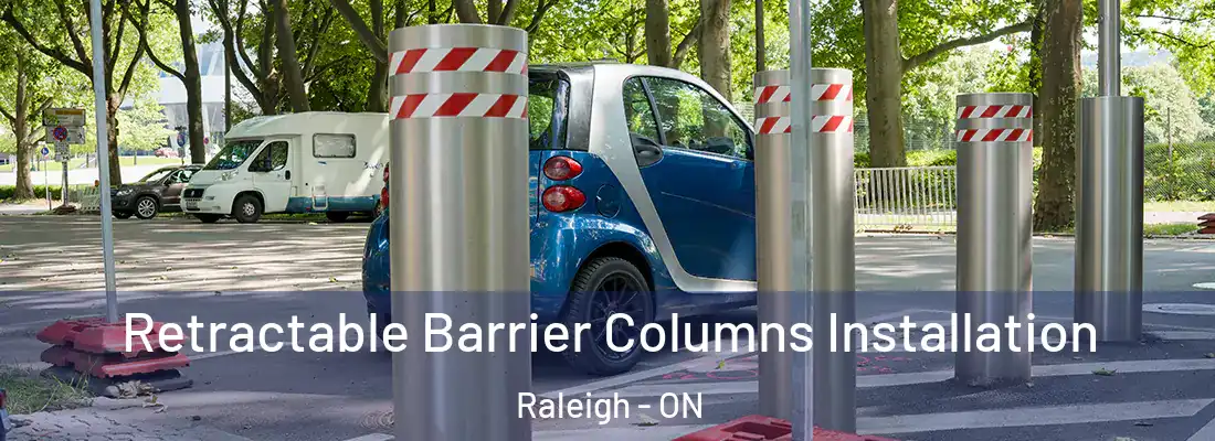  Retractable Barrier Columns Installation Raleigh - ON