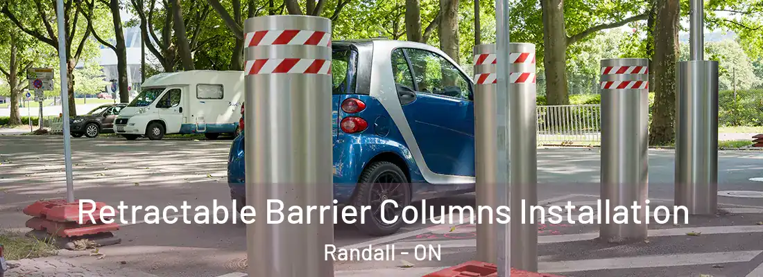  Retractable Barrier Columns Installation Randall - ON