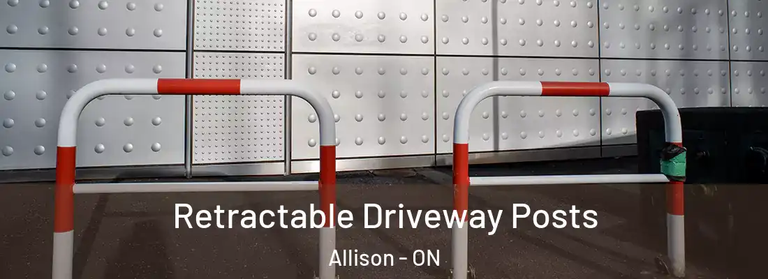  Retractable Driveway Posts Allison - ON