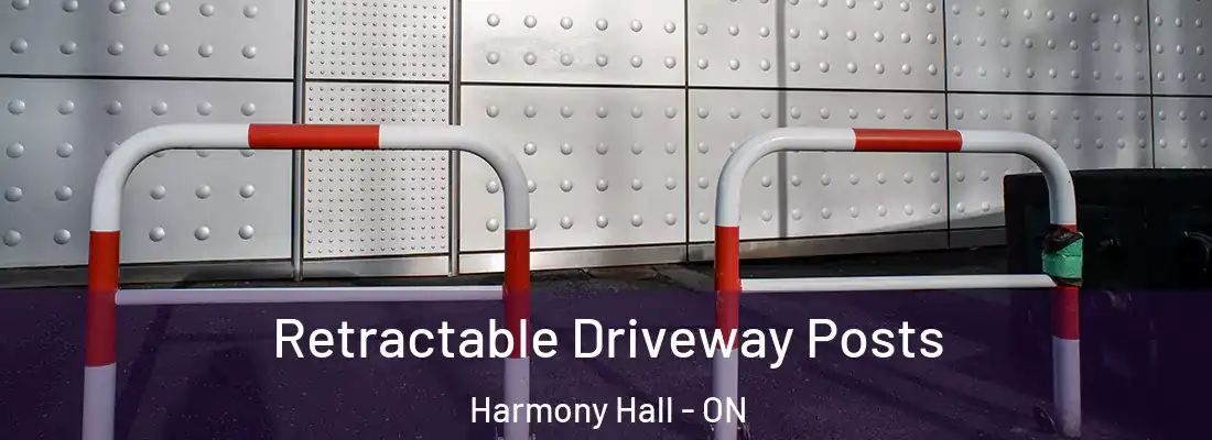  Retractable Driveway Posts Harmony Hall - ON