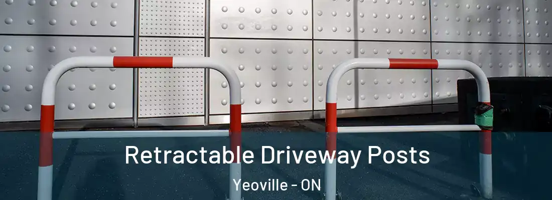  Retractable Driveway Posts Yeoville - ON