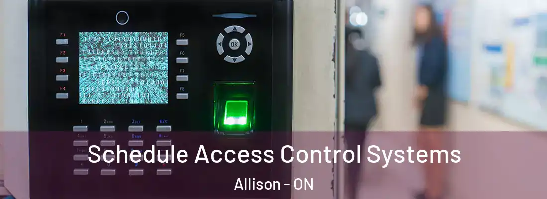  Schedule Access Control Systems Allison - ON