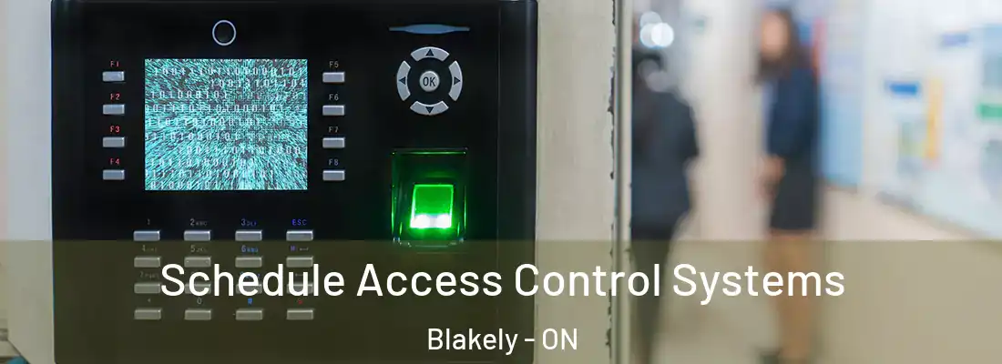  Schedule Access Control Systems Blakely - ON