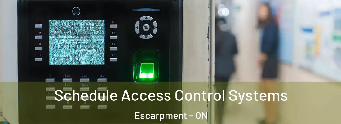  Schedule Access Control Systems Escarpment - ON