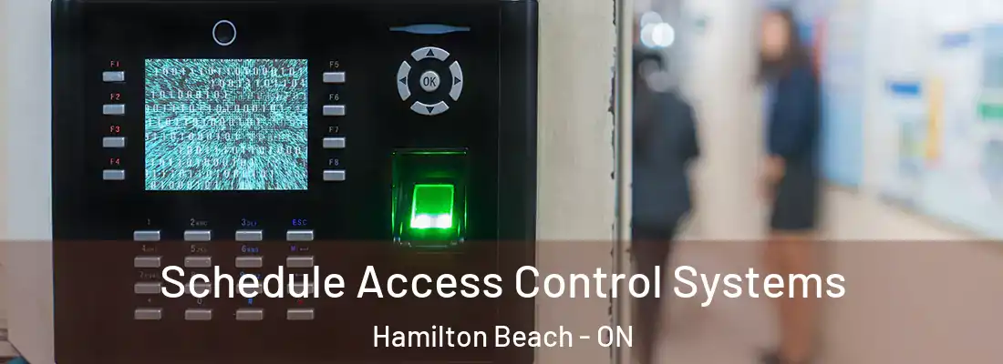  Schedule Access Control Systems Hamilton Beach - ON