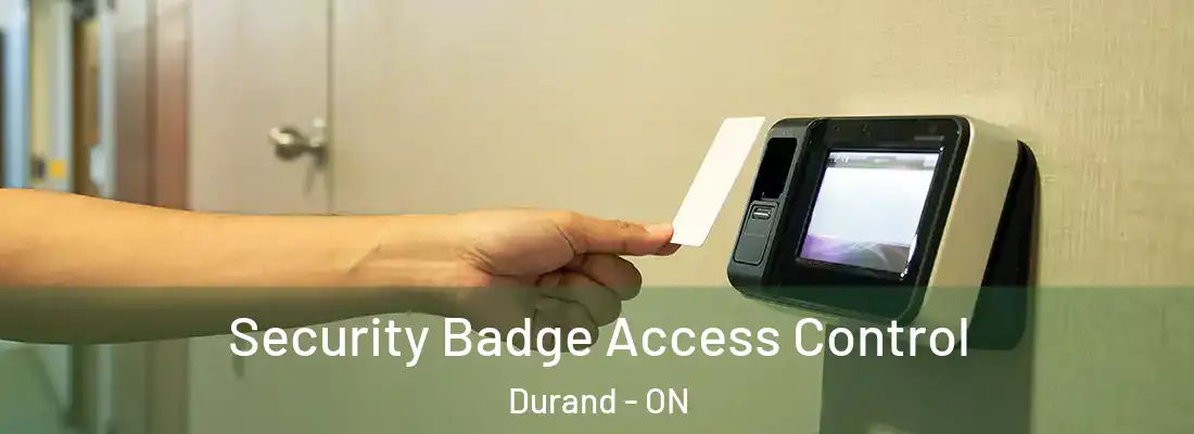  Security Badge Access Control Durand - ON