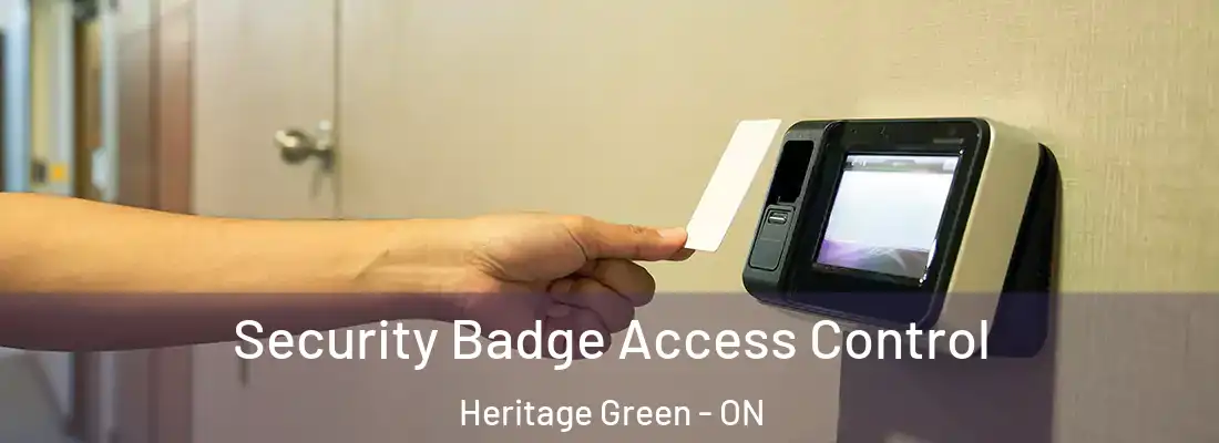  Security Badge Access Control Heritage Green - ON