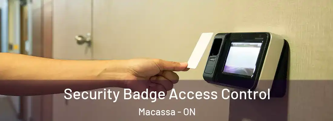  Security Badge Access Control Macassa - ON