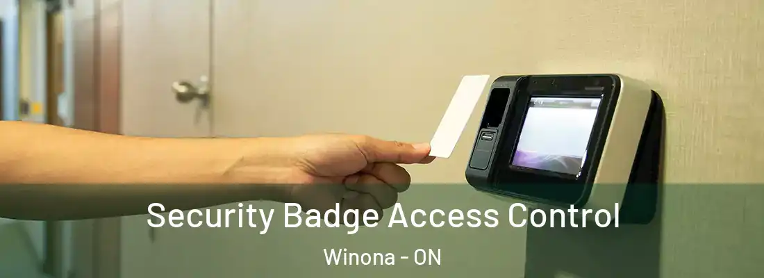  Security Badge Access Control Winona - ON