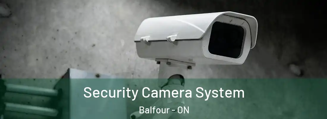  Security Camera System Balfour - ON