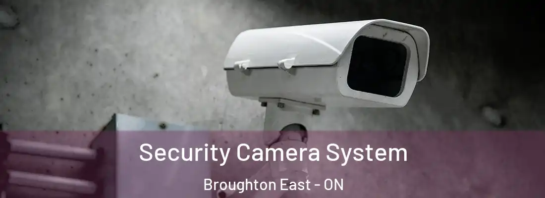  Security Camera System Broughton East - ON