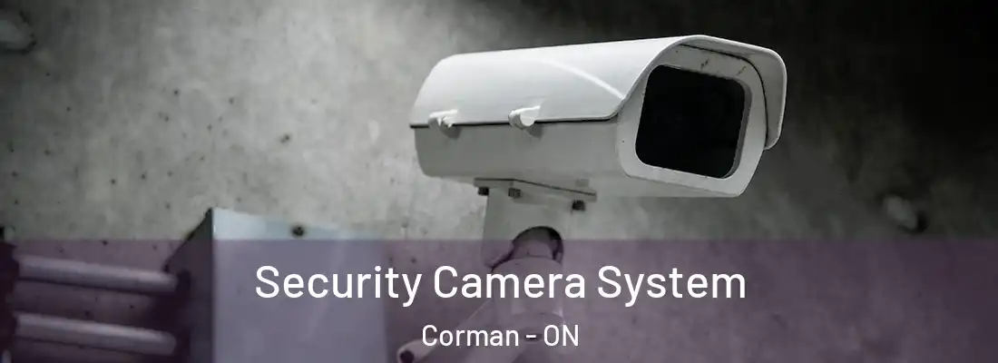  Security Camera System Corman - ON
