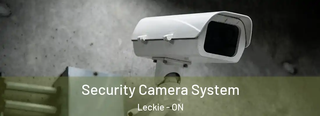  Security Camera System Leckie - ON