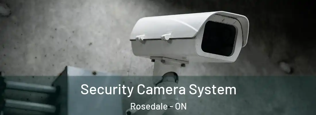  Security Camera System Rosedale - ON