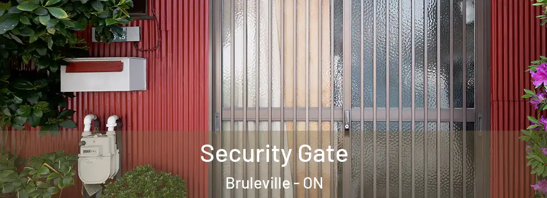  Security Gate Bruleville - ON