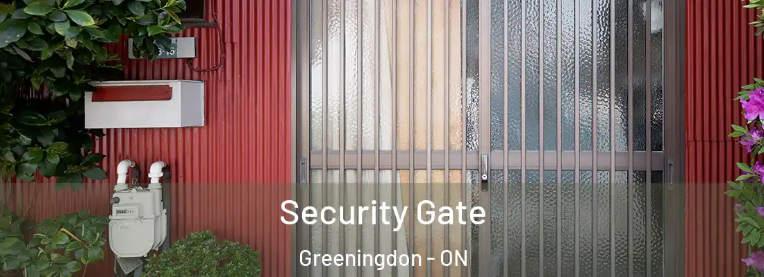  Security Gate Greeningdon - ON