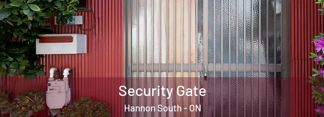  Security Gate Hannon South - ON