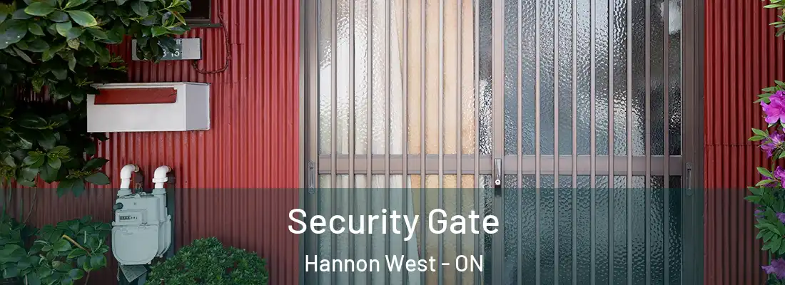 Security Gate Hannon West - ON