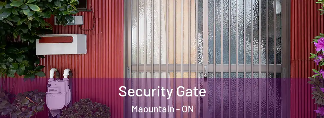  Security Gate Maountain - ON