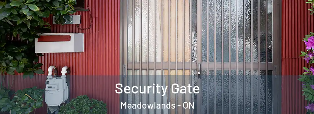  Security Gate Meadowlands - ON