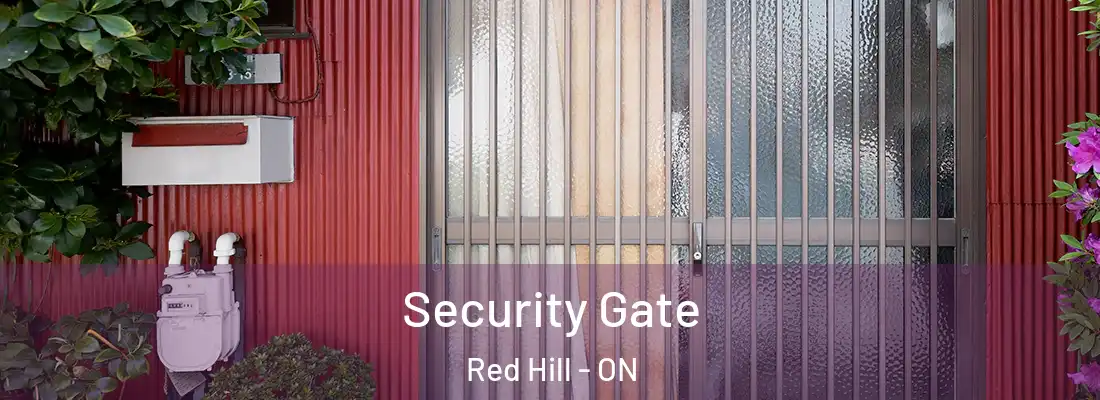  Security Gate Red Hill - ON