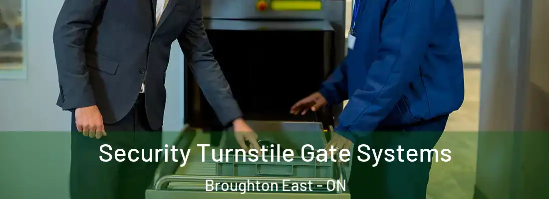  Security Turnstile Gate Systems Broughton East - ON
