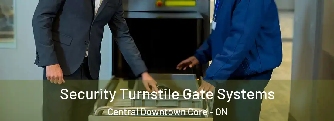  Security Turnstile Gate Systems Central Downtown Core - ON