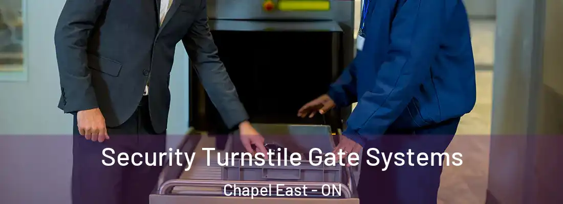  Security Turnstile Gate Systems Chapel East - ON