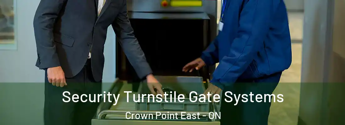  Security Turnstile Gate Systems Crown Point East - ON
