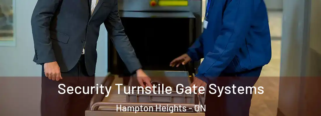  Security Turnstile Gate Systems Hampton Heights - ON