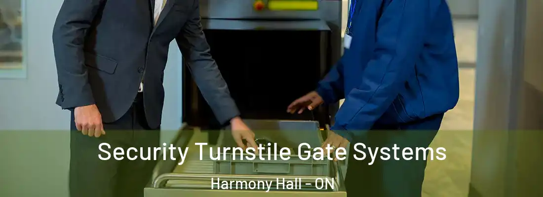  Security Turnstile Gate Systems Harmony Hall - ON