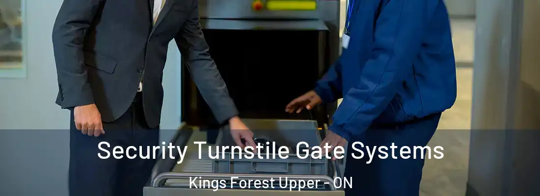  Security Turnstile Gate Systems Kings Forest Upper - ON