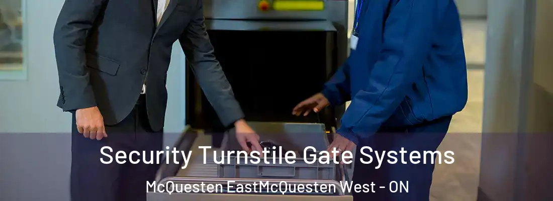  Security Turnstile Gate Systems McQuesten EastMcQuesten West - ON
