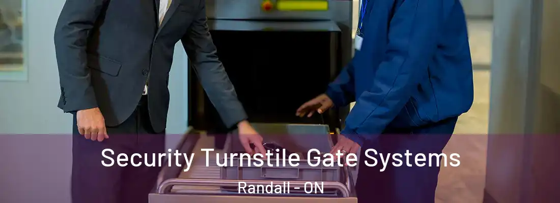  Security Turnstile Gate Systems Randall - ON