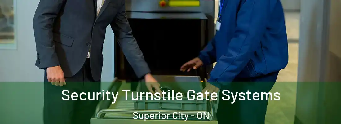  Security Turnstile Gate Systems Superior City - ON