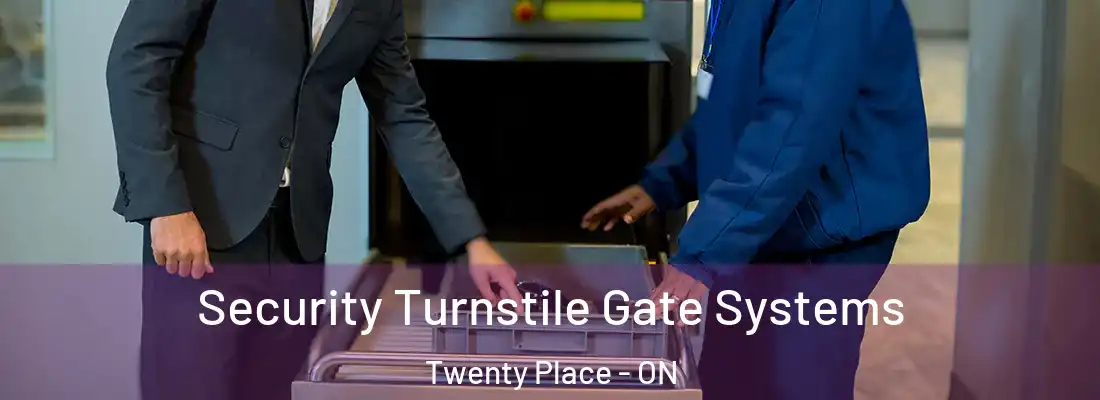  Security Turnstile Gate Systems Twenty Place - ON