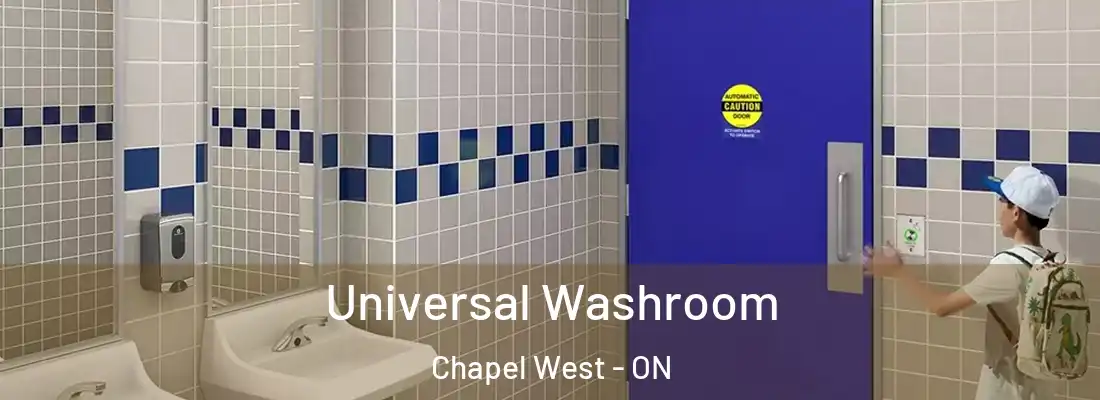  Universal Washroom Chapel West - ON