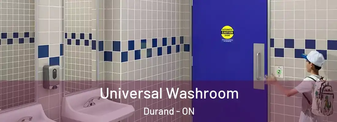  Universal Washroom Durand - ON