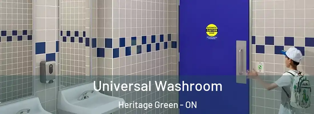  Universal Washroom Heritage Green - ON