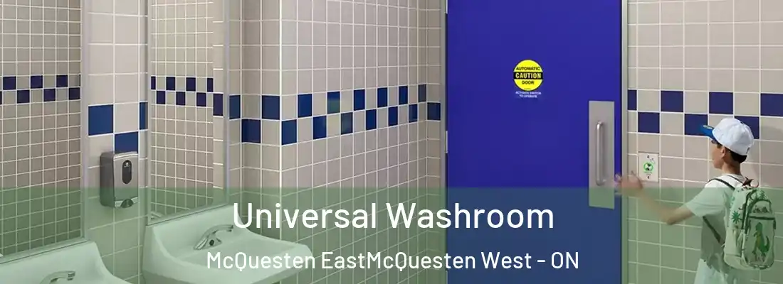  Universal Washroom McQuesten EastMcQuesten West - ON