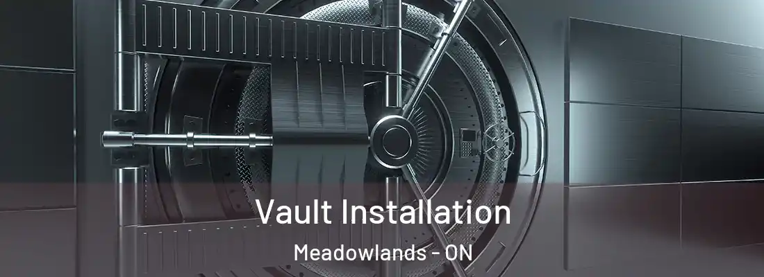  Vault Installation Meadowlands - ON